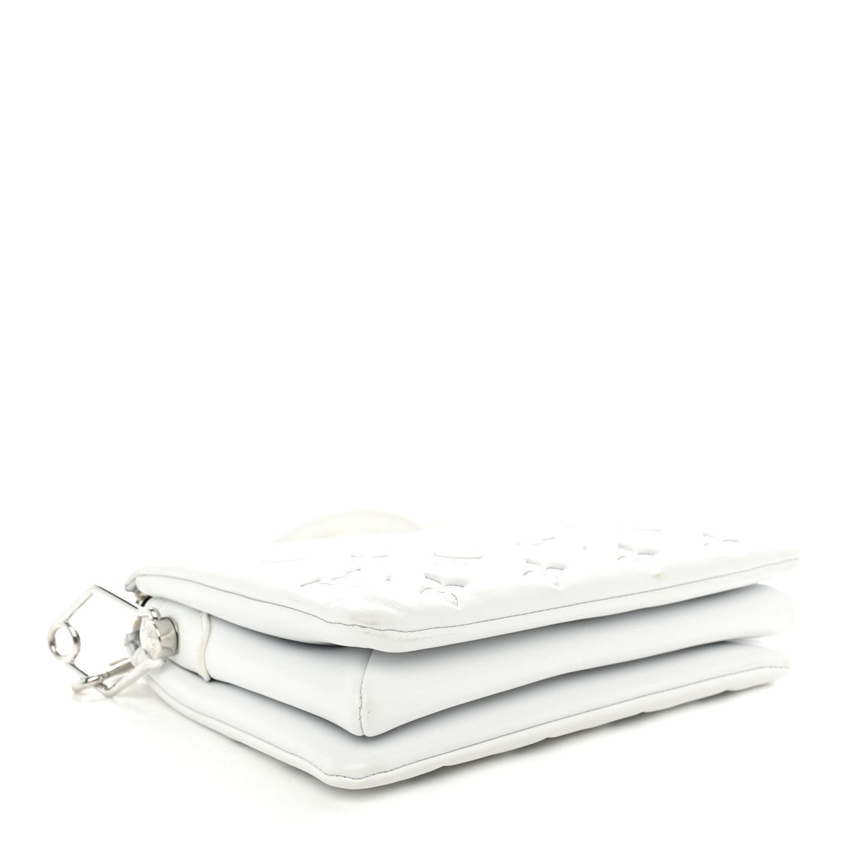 Lambskin Handbag - White