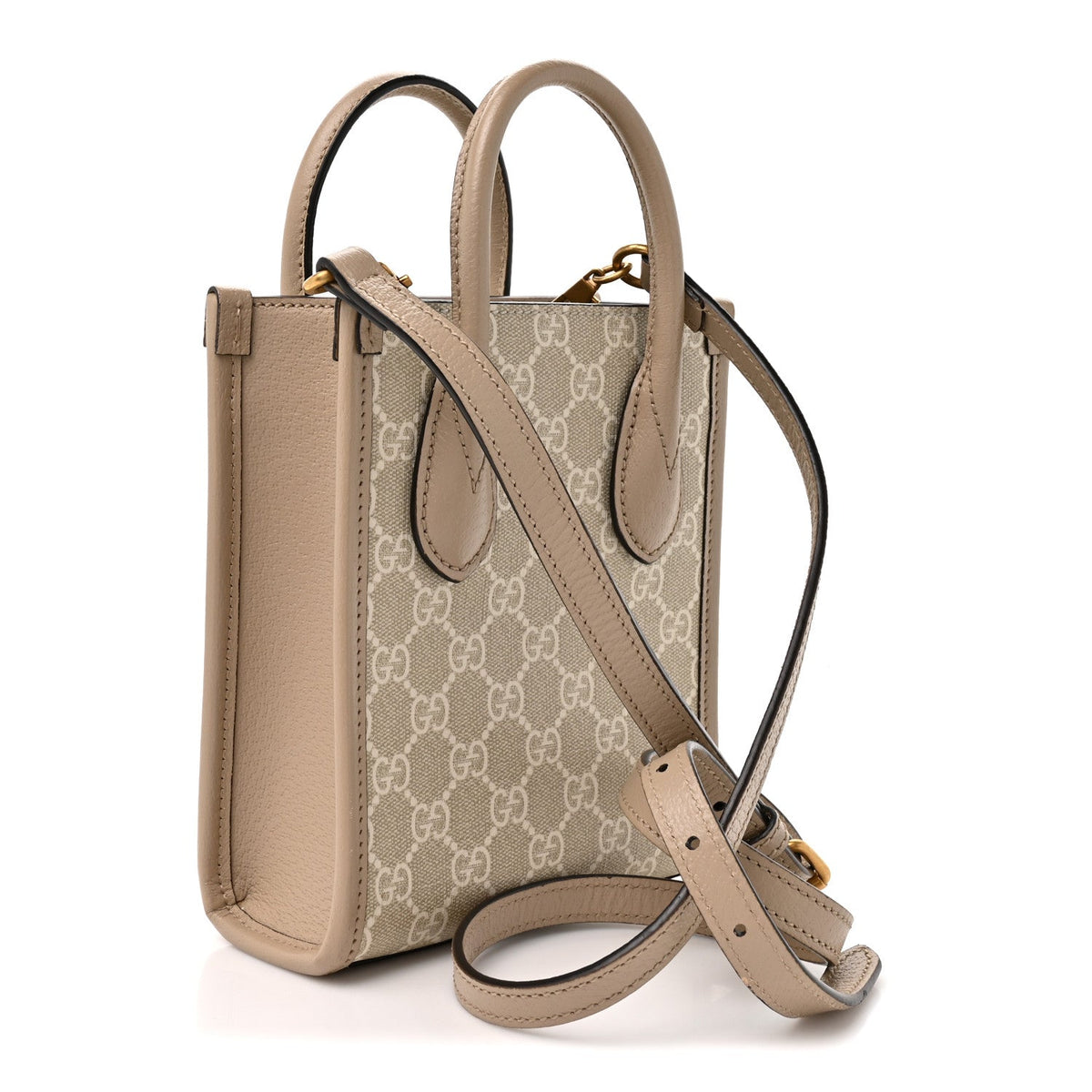 Mini Calfskin Tote Bag - Red