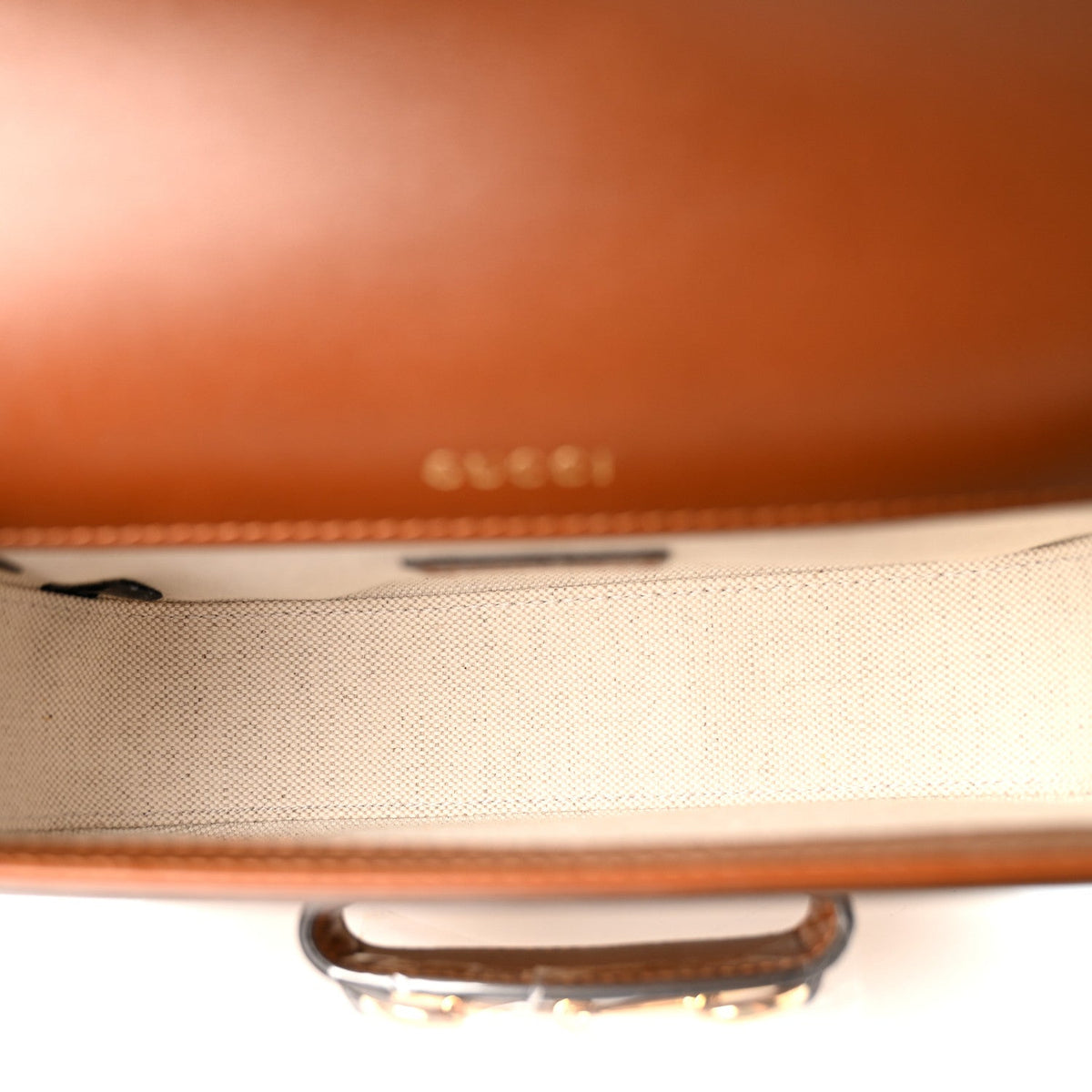 Mini Calfskin Canvas Shoulder Bag