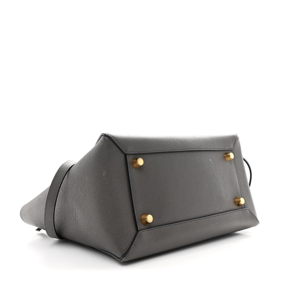 Mini Calfskin Belt Bag - Grey