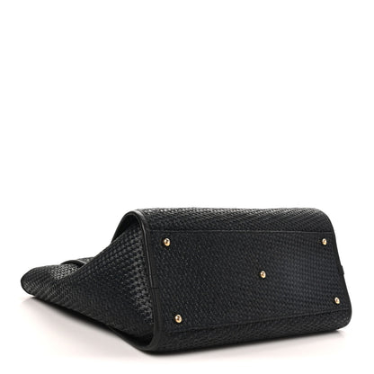 Medium Calfskin Tote Bag - Black