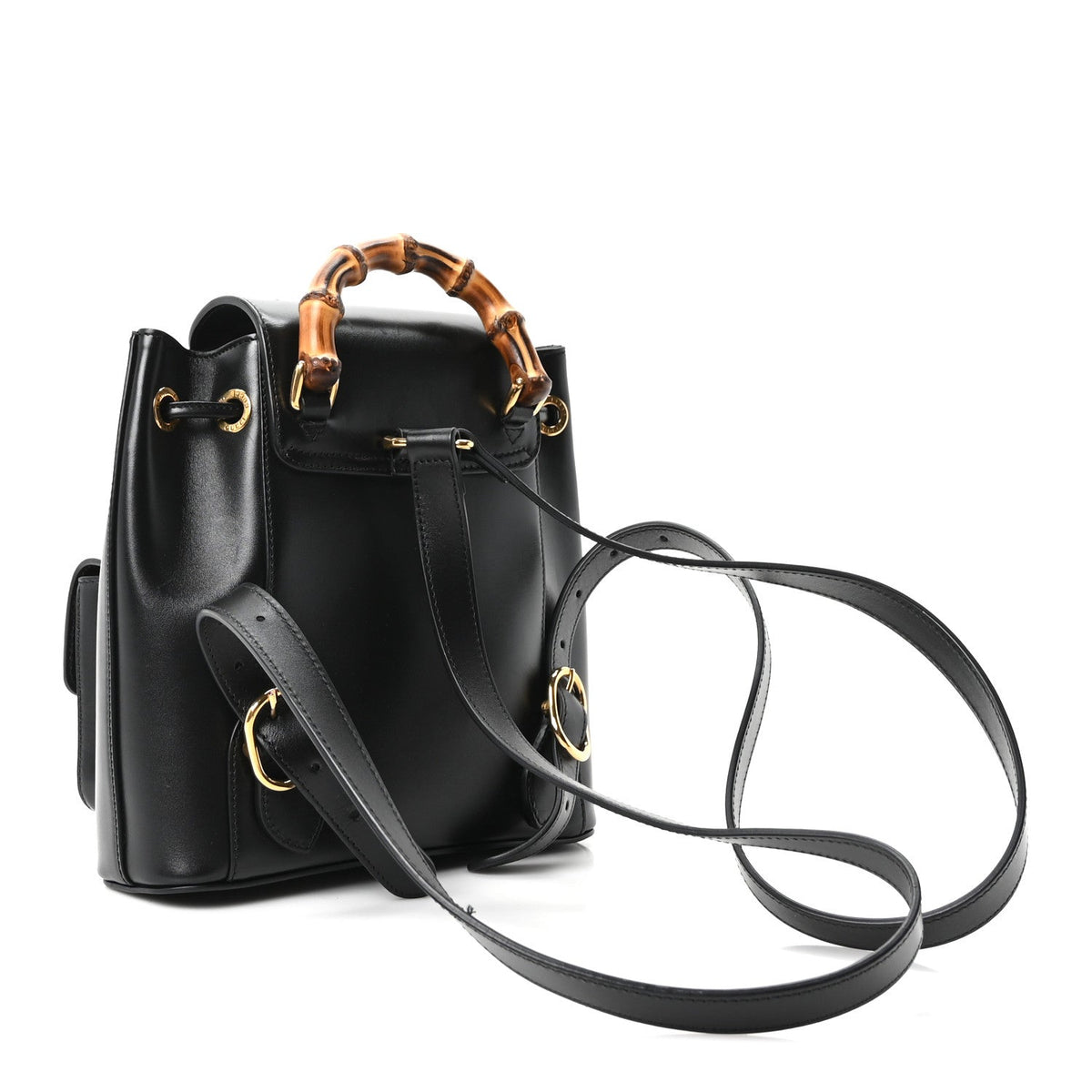 Calfskin Backpack - Black