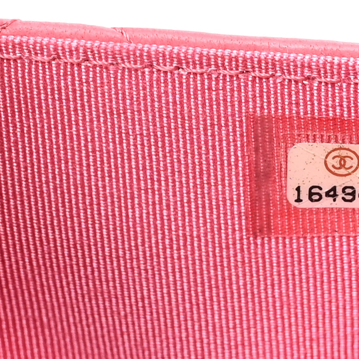 Quilted Lambskin Wallet Bag - Pink