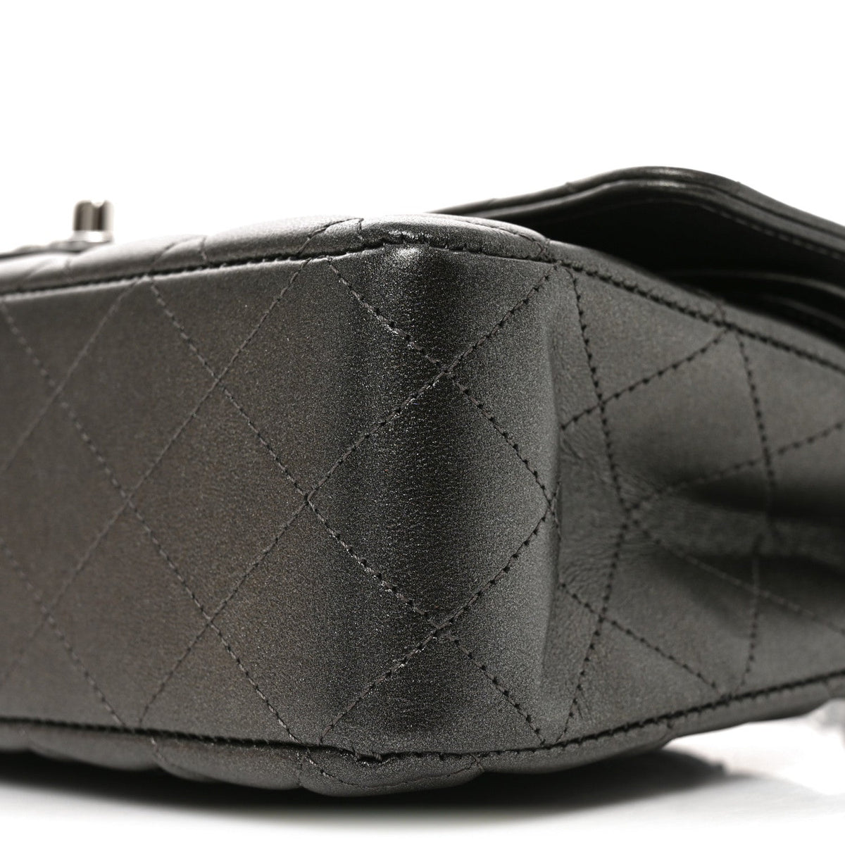 Medium Quilted Lambskin Flap Shoulder Bag