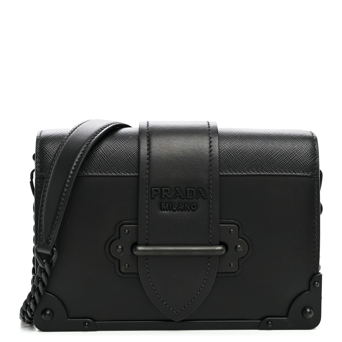 Calfskin Handbag - Black