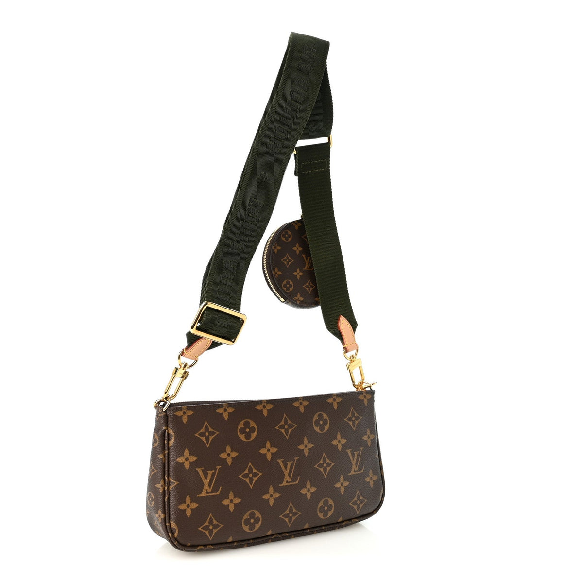 Monogram Multi Pochette Accessories Kaki Handbag