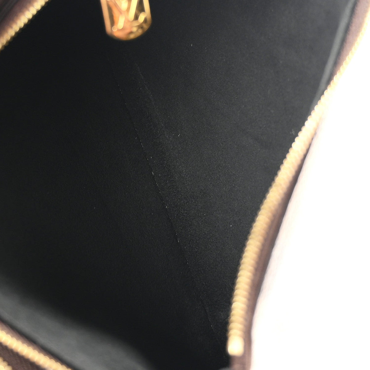 Reverse Monogram Giant Double Zip Pochet Handbag