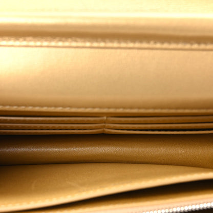 Calfskin Wallet Bag - Gold