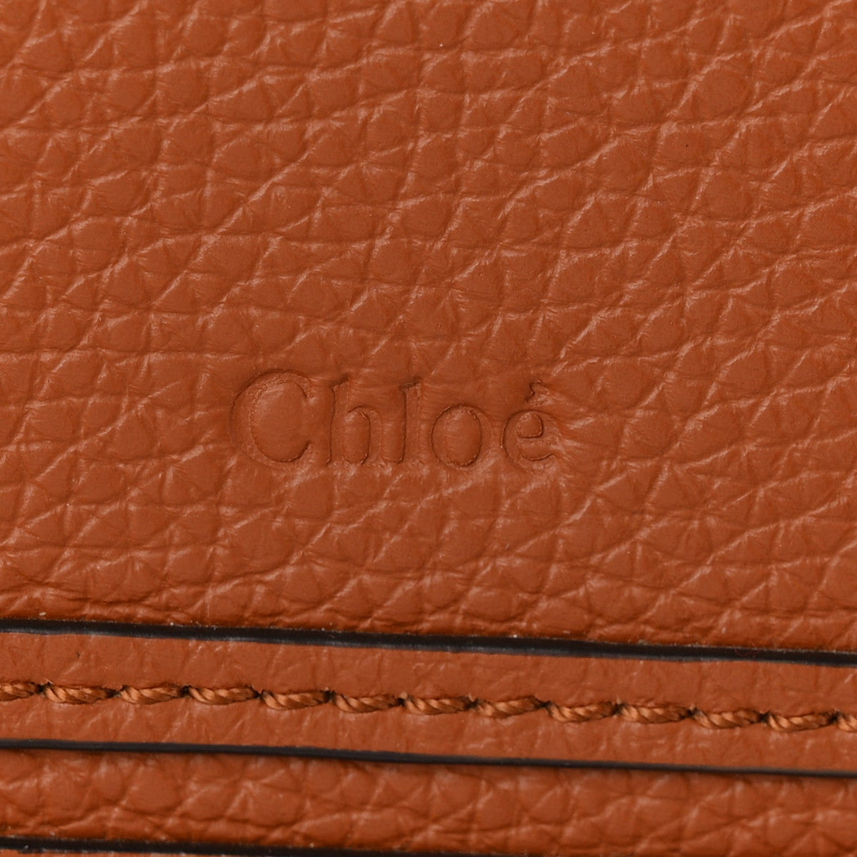 Small Calfskin Handbag - Tan