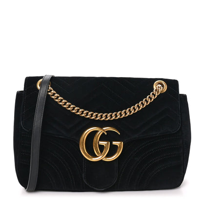 Medium Shoulder Bag - Black