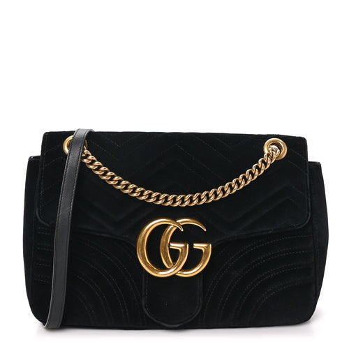 Medium Shoulder Bag - Black