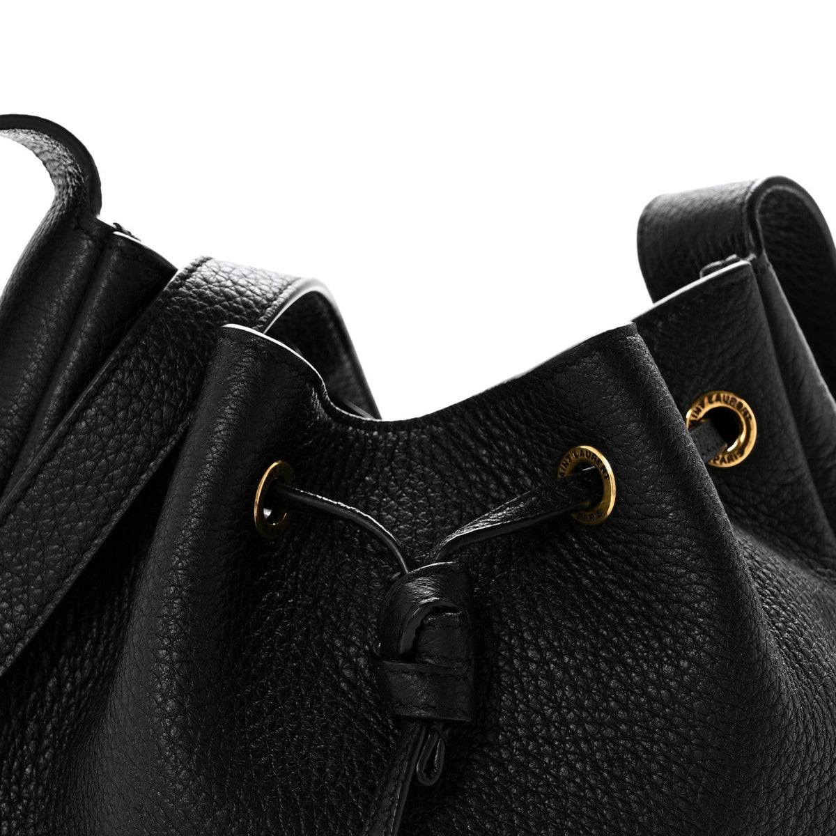 Mini Calfskin Hobo Bag - Black
