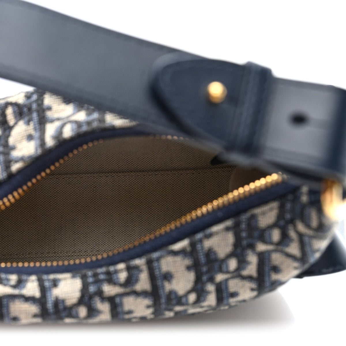 Mini Calfskin Handbag - Blue