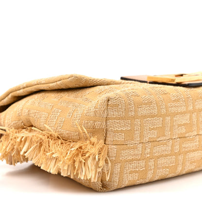 Medium Fabric Handbag - Beige