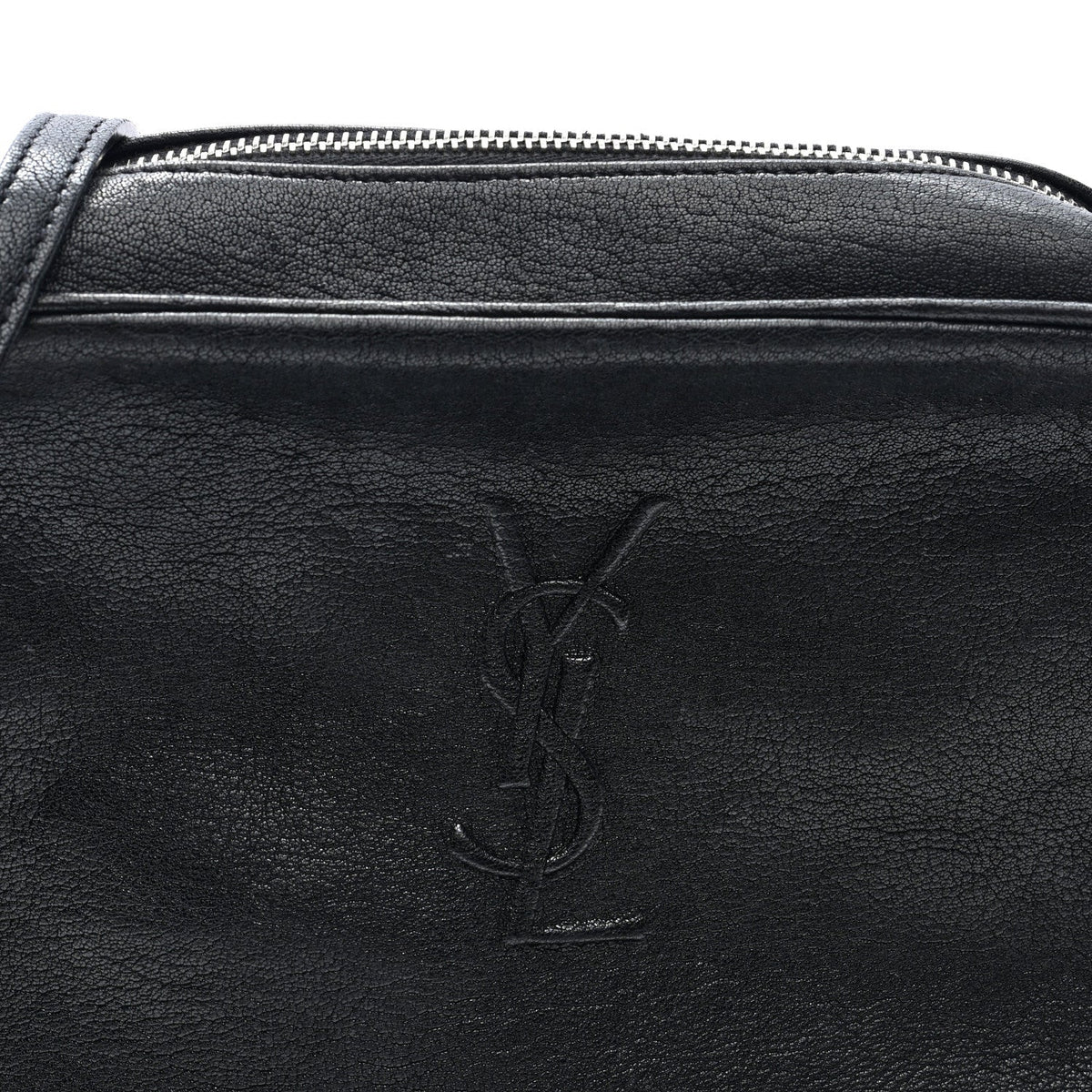 Small Lambskin Crossbody Bag - Black