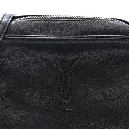 Small Lambskin Crossbody Bag - Black