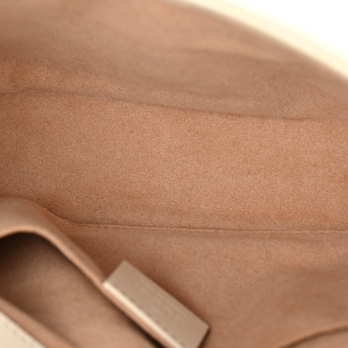 Mini Calfskin Shoulder Bag - White