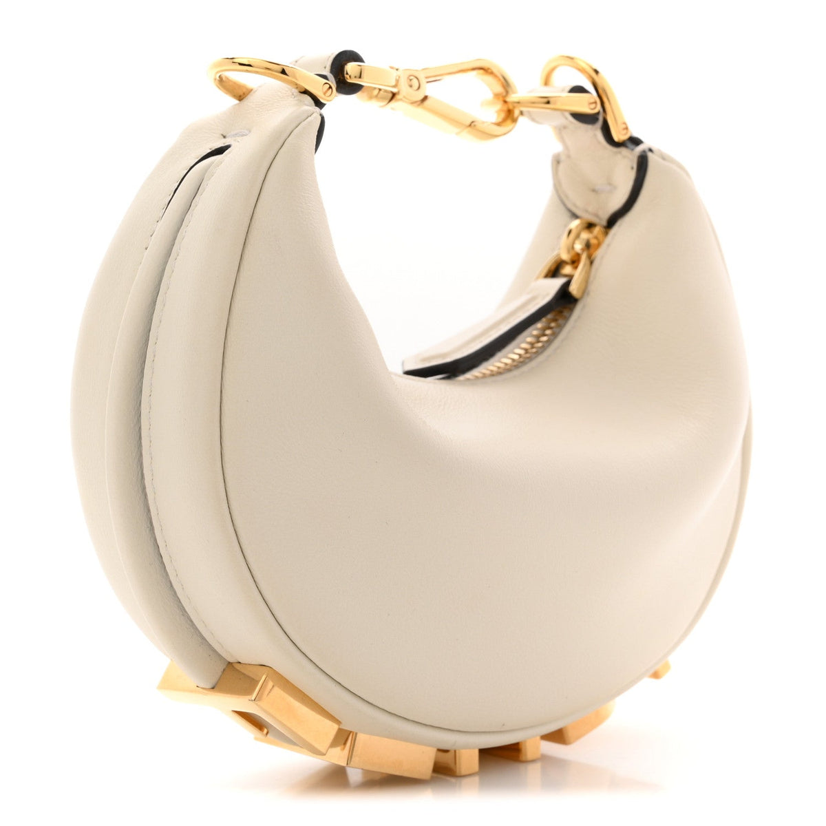 Nano Hobo Bag - White