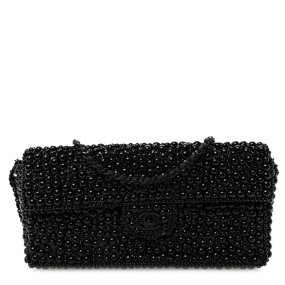 Flap Shoulder Bag - Black