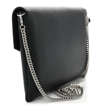 Calfskin Handbag - Black