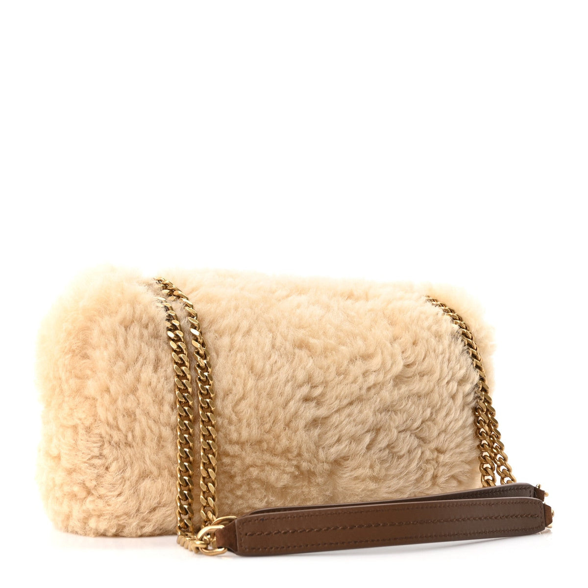 Shearling Crossbody Bag