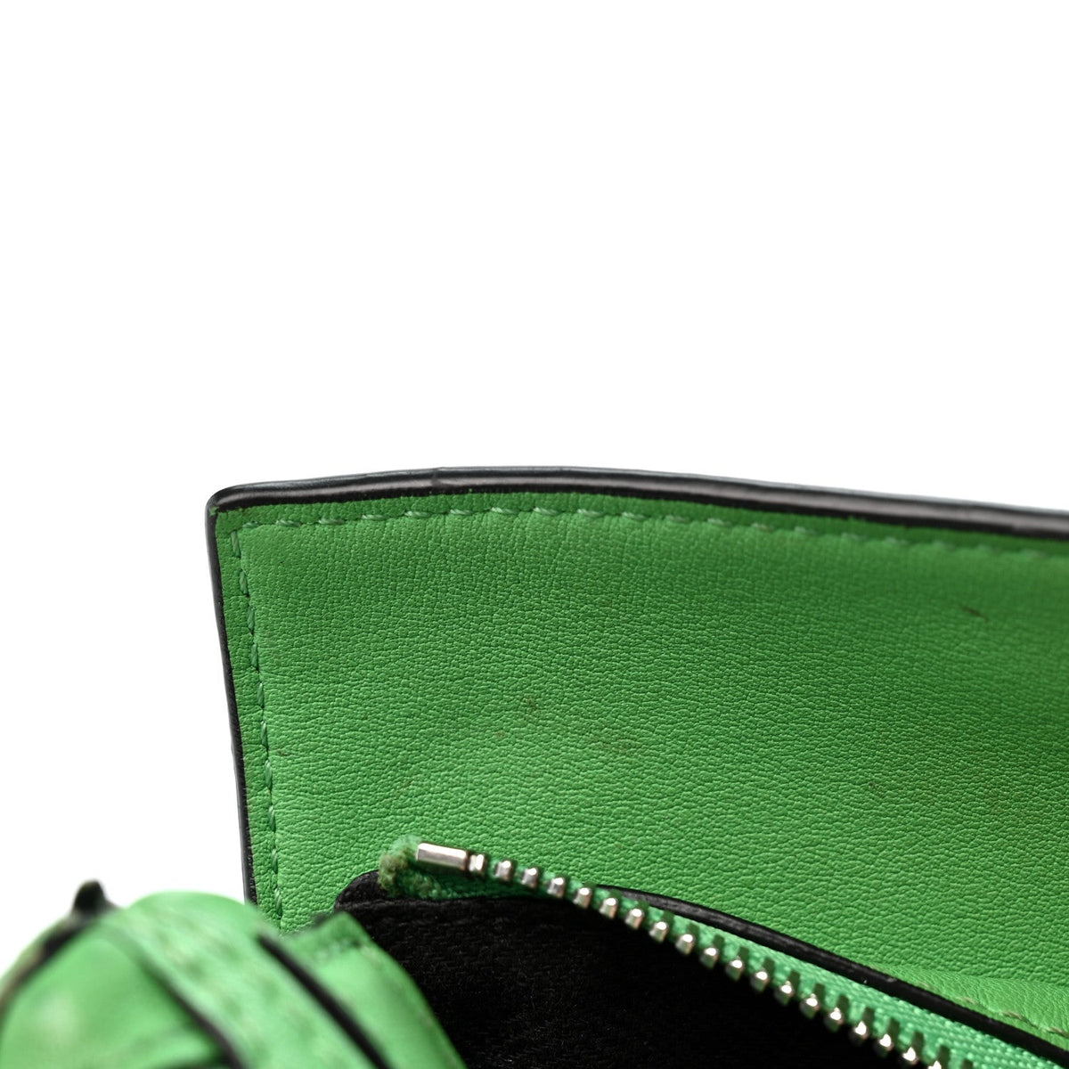 Mini Calfskin Handbag - Green