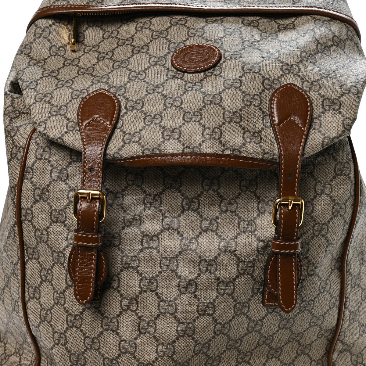 Medium Calfskin Backpack - Beige