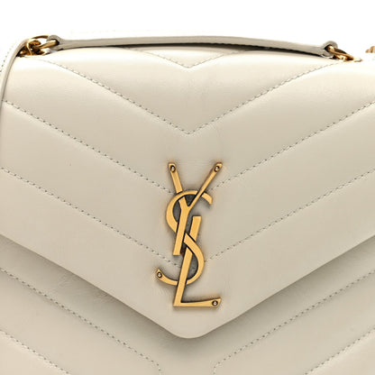 Small Quilted Calfskin Satchel Bag
