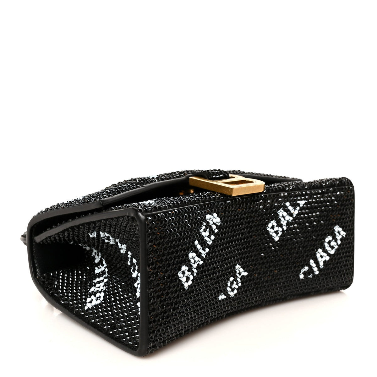 Suede Handbag - Black