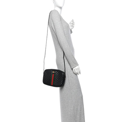 Small Calfskin Shoulder Bag - Black