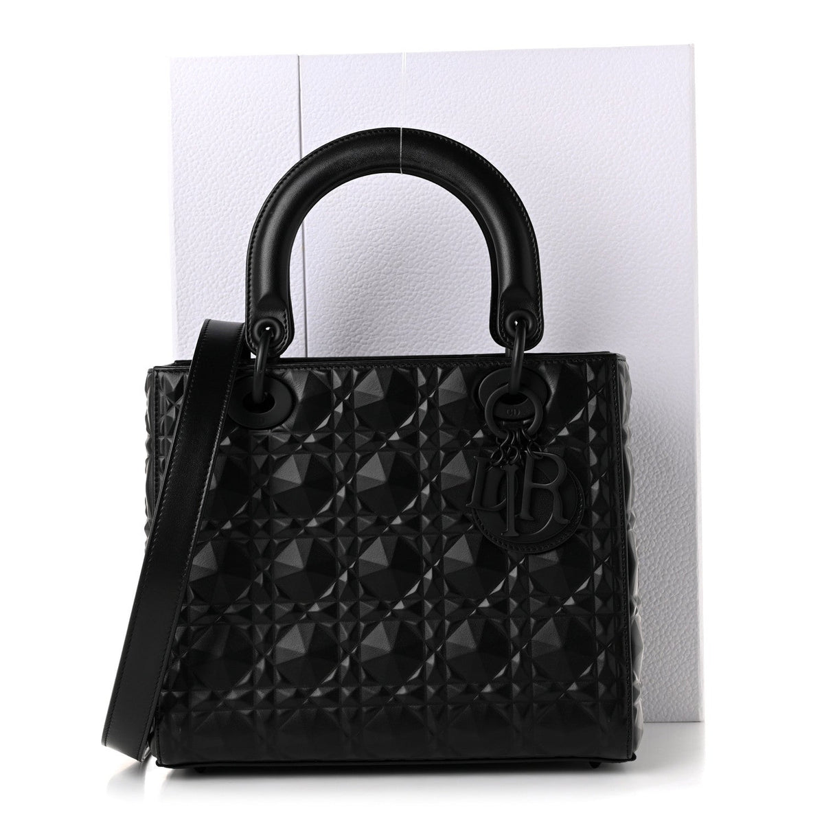 Medium Calfskin Handbag - Black