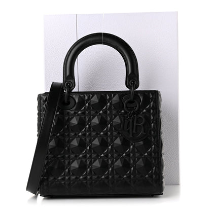 Medium Calfskin Handbag - Black