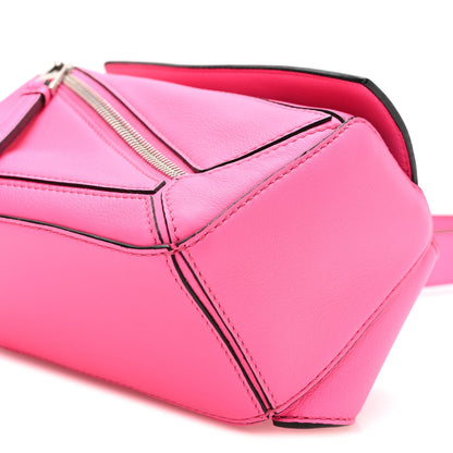 Mini Calfskin Handbag - Pink