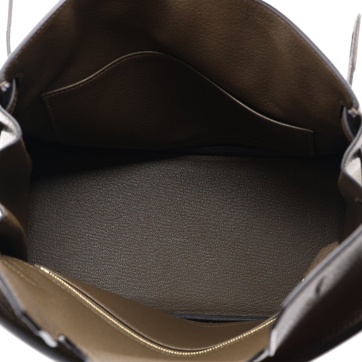 Togo Birkin 25 Vert Loden Handbag