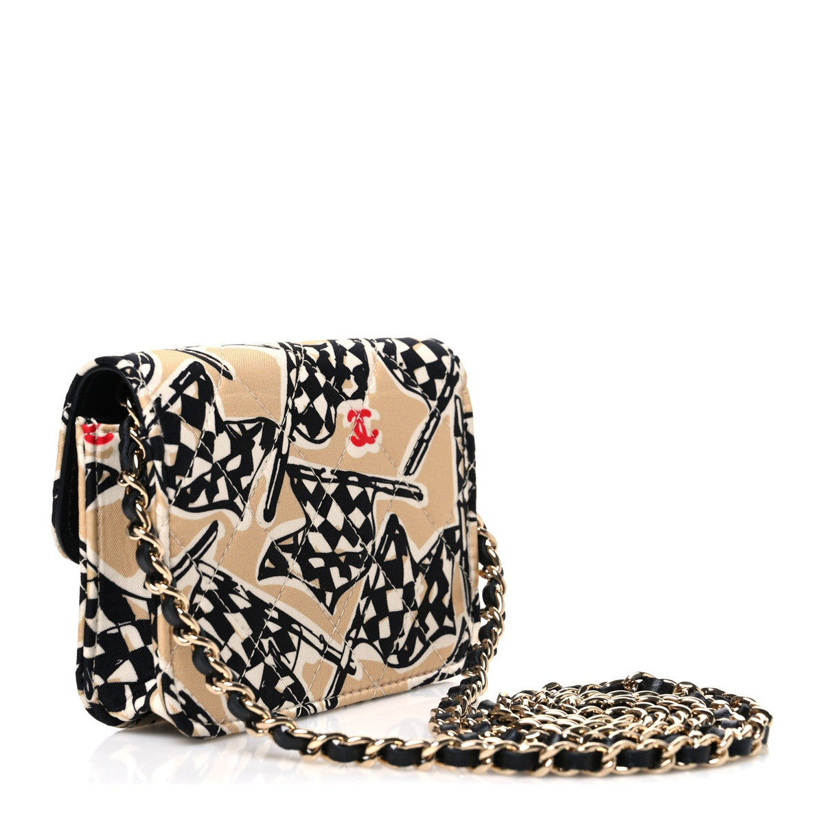 Canvas Clutch Bag - Beige