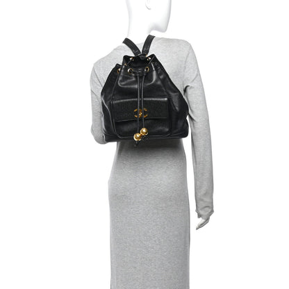 Caviar Backpack - Black