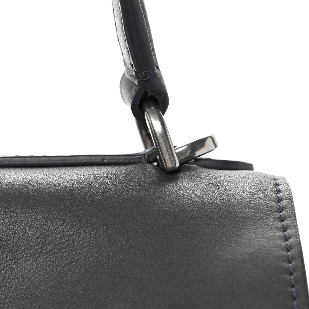 Mini Calfskin Handbag - Natural