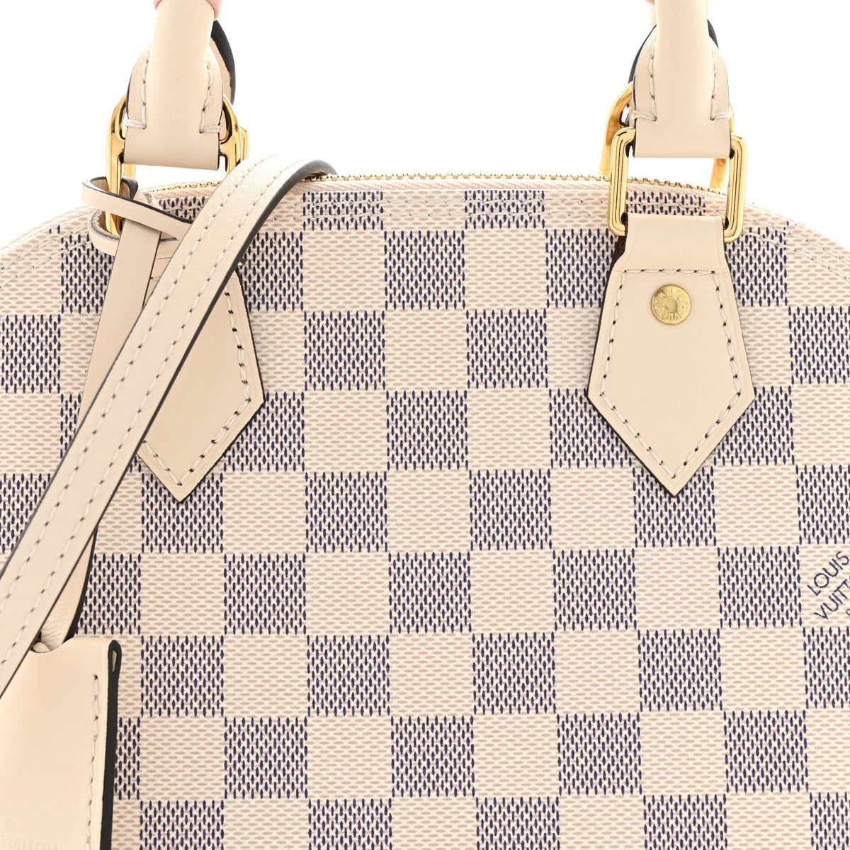 Damier Azur Braided Alma Bb Handbag