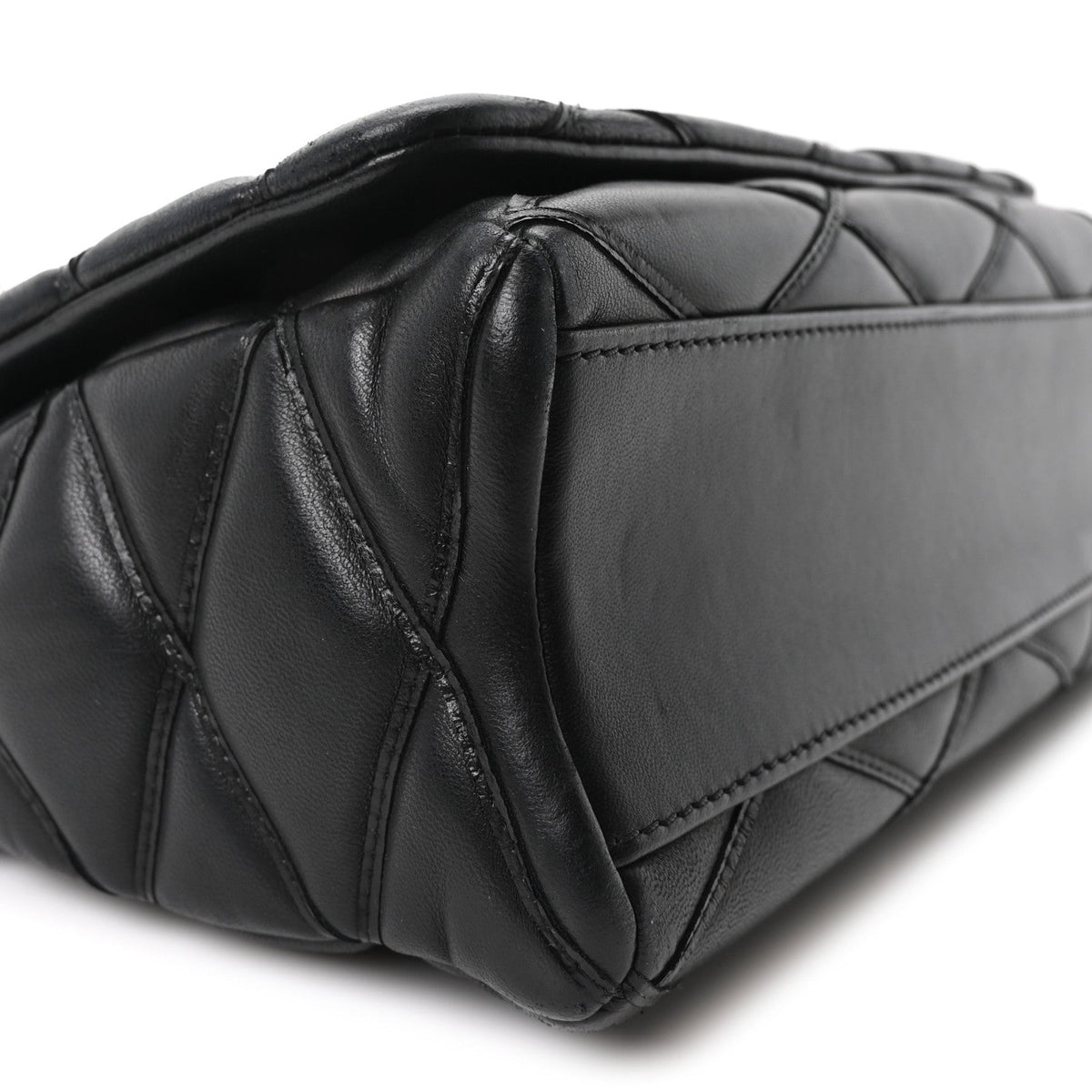 Lambskin Handbag - Black