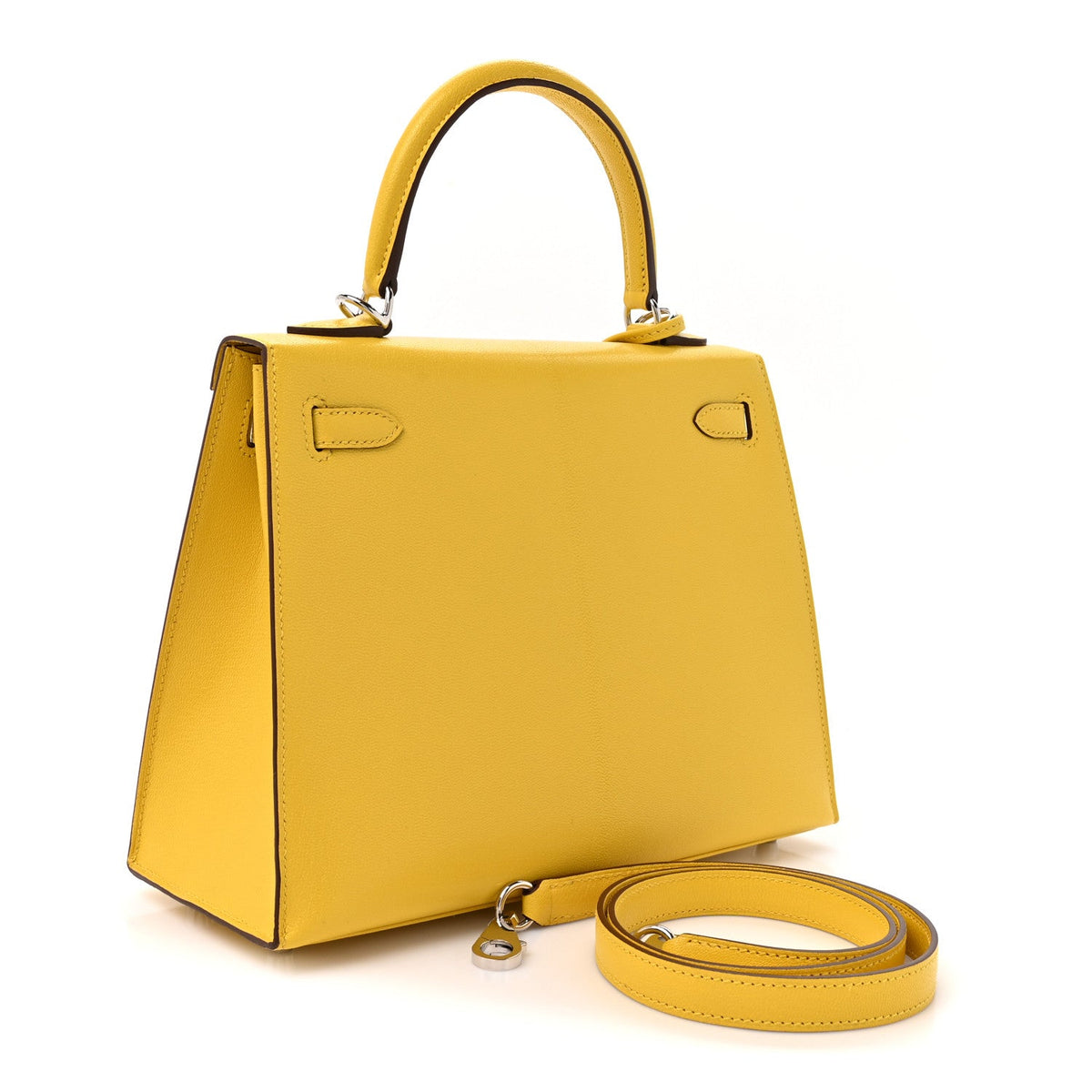 Chevre Chamkila Kelly Sellier 25 Jaune D Handbag