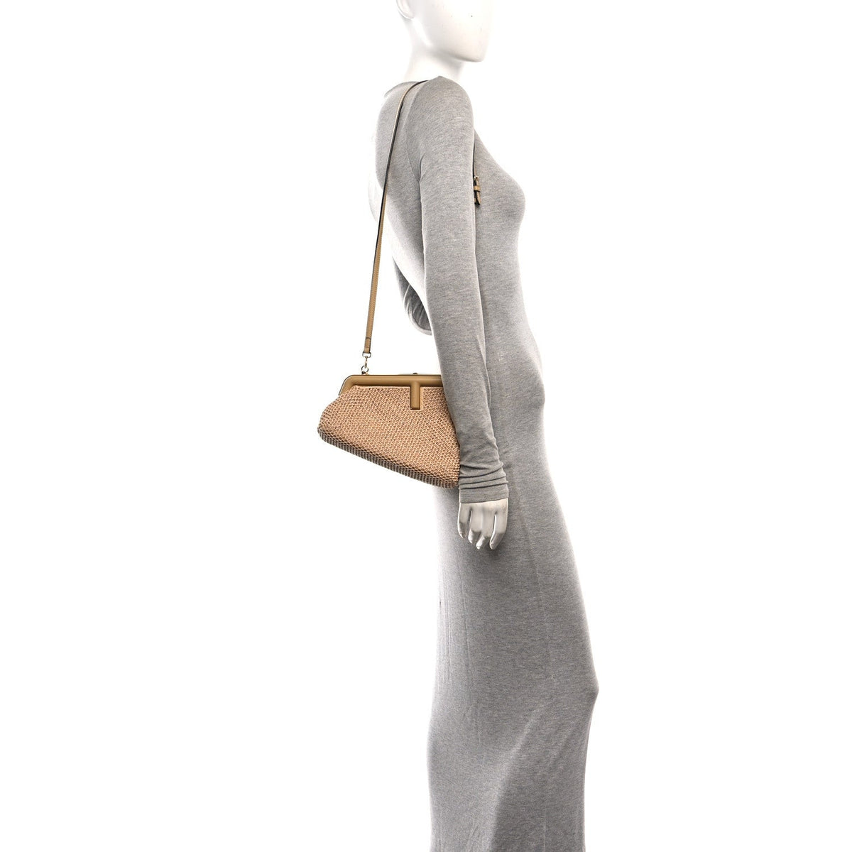 Small Nappa Handbag - Natural