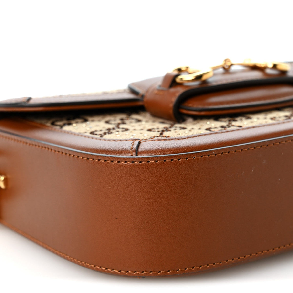 Mini Calfskin Canvas Shoulder Bag