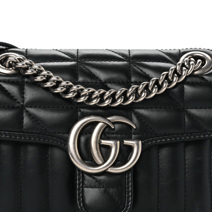 Mini Calfskin Shoulder Bag - Black