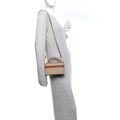 Mini Calfskin Canvas Handbag