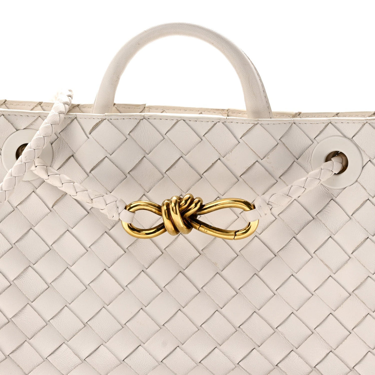 Small Nappa Shoulder Bag - White