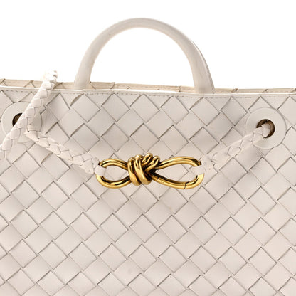 Small Nappa Shoulder Bag - White