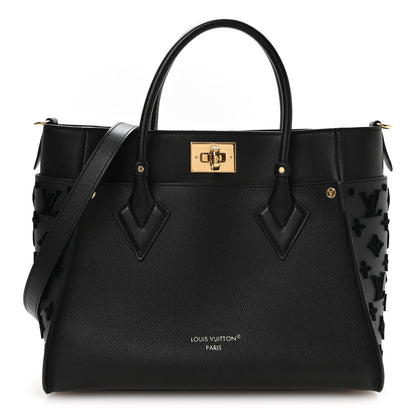Calfskin Handbag - Black