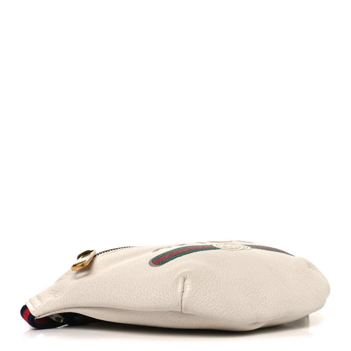 Small Calfskin Belt Bag - White