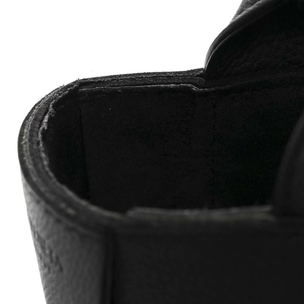 Mini Calfskin Tote Bag - Black