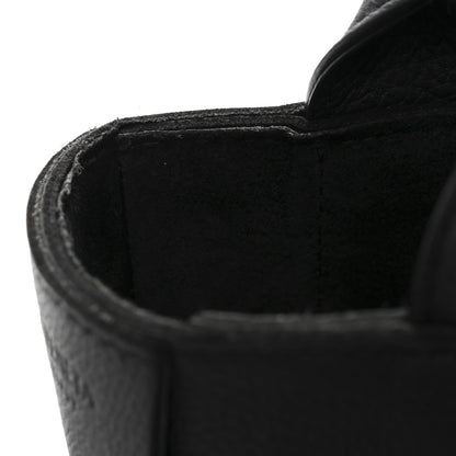 Mini Calfskin Tote Bag - Black